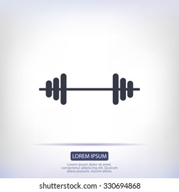 dumbbells icon