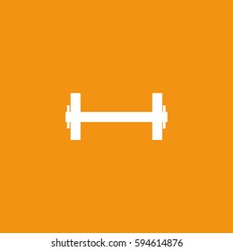 Dumbbells icon illustration isolated vector sign symbol