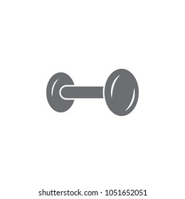 dumbbells icon. Simple element illustration. dumbbells symbol design template. Can be used for web and mobile on white background