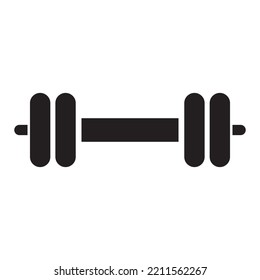 dumbbells icon vector design template