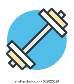 Dumbbells Vector Icon