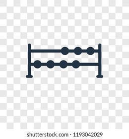 Dumbbells vector icon isolated on transparent background, Dumbbells transparency logo concept