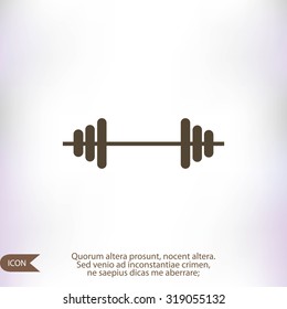 dumbbels icon