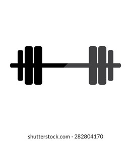 dumbbels - Vector icon
