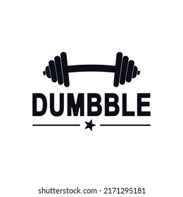 Dumbble Typography Vector T Shirt Design Stock Vector (Royalty Free ...