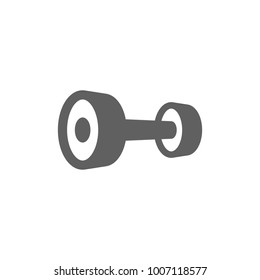 Dumbel icon vector