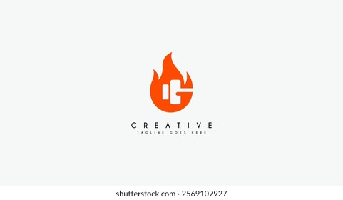 dumbell with fire for gym, fitness logo design vector illustration.