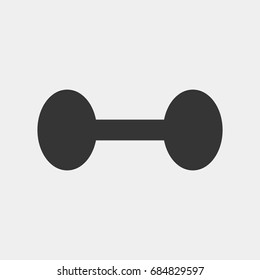 Dumbell icon illustration isolated vector sign symbol
