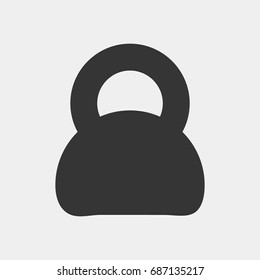 Dumbell icon illustration isolated vector sign symbol