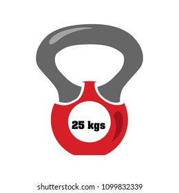 Dumbell Icon, Vector Gym Barbell, Heavy Weight Lifting Illustration, Bodybuilding, Sports Icon