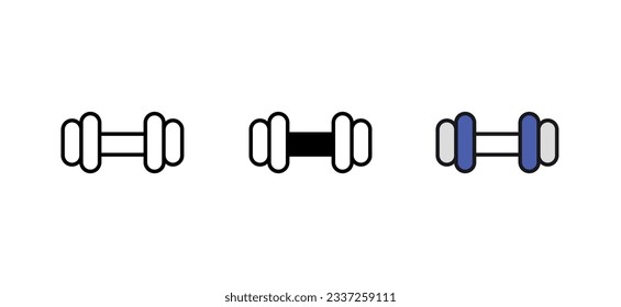 Diseño de iconos dublando con ilustración de fondo blanco