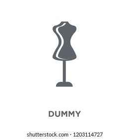 Dummy icon. Dummy design concept from  collection. Simple element vector illustration on white background.