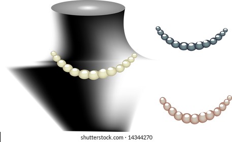 a dummy for jewelry