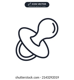 plantilla de símbolo de icono de teat ficticio ficticio para ilustración vectorial de colección de diseño gráfico y web