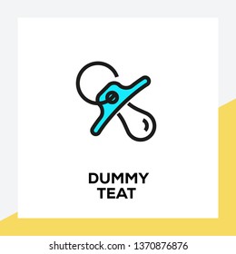 DUMMY TEAT LINE ICON SET