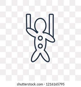 Dummy vector outline icon isolated on transparent background, high quality linear Dummy transparency concept can be used web and mobile