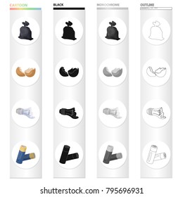 Dump, ecology, hygiene and other web icon in cartoon style.Used, sorting, waste, icons in set collection.