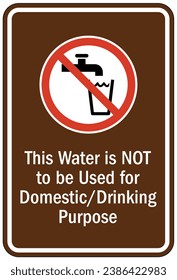 Dump station sign and labels