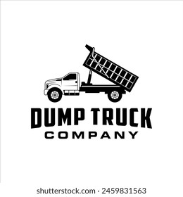 Dump truck bed up with a simple style design