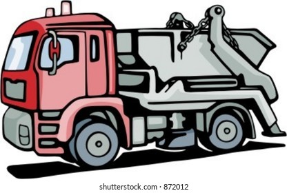 Dump truck. Check my portfolio for many more images of this series.