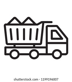 Dump truck to collect and move dump