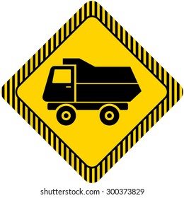 Dump truck icon