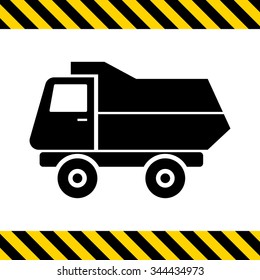 Dump truck icon