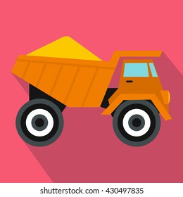 Dump truck icon