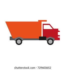 dump truck icon image 