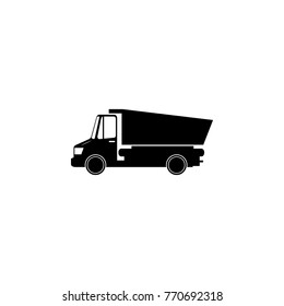 Dump Truck icon. Transport elements. Premium quality graphic design icon. Simple icon for websites, web design, mobile app, info graphics on white background