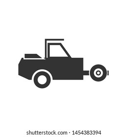 Dump truck icon. vector graphics. website icon
