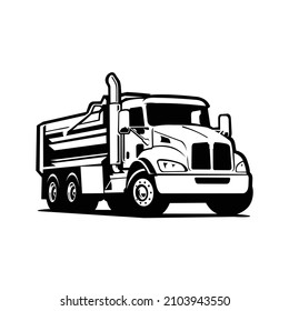 1,004 Dump Truck Silhouette Tipper Truck Images, Stock Photos & Vectors ...