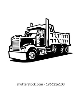 1,004 Dump Truck Silhouette Tipper Truck Images, Stock Photos & Vectors ...