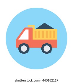 Dump Truck Vector Icon