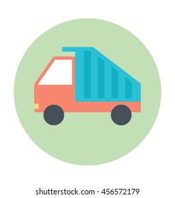 Dump Truck Vector Icon