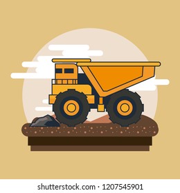Dump truck vehicle
