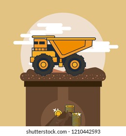 Dump truck vehicle