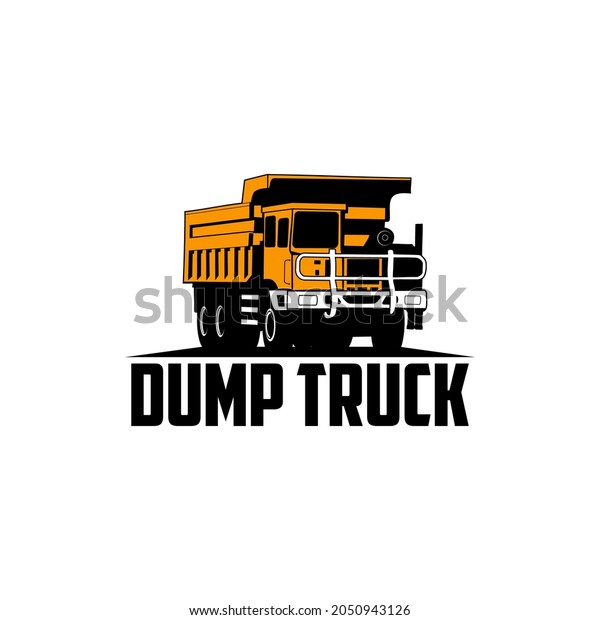 dump truck yellow color\
logo template