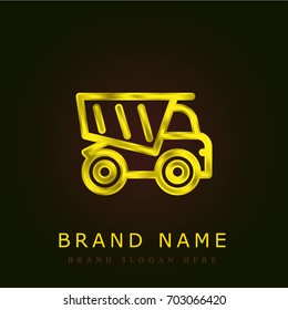 Dumper golden metallic logo