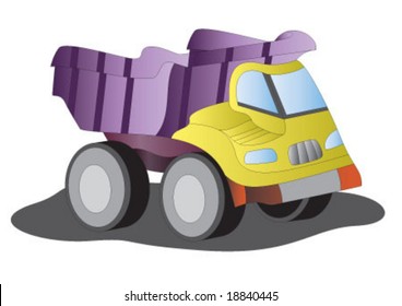 A dumper truck for little children