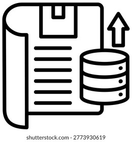 Dumping Icon Element For Design