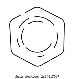 dumpling food line icon vector. dumpling food sign. isolated contour symbol black illustration