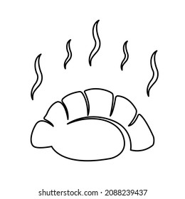 icono de reventado, en fondo blanco, ilustración vectorial