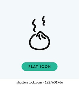 Dumpling vector icon