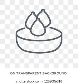Dumplings icon. Dumplings design concept from Chinese Food collection. Simple element vector illustration on transparent background.