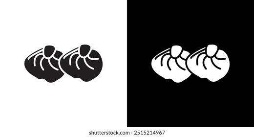 dumplings icon Thin line flat illustration