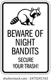 Dumpster warning sign and labels