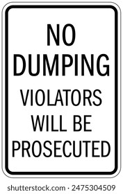 Dumpster warning sign and labels
