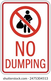Dumpster warning sign and labels