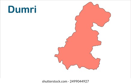 Dumri subdivision map, Giridih District, Jharkhand state, Republic of India, Government of Jharkhand, Indian territory, Eastern India, politics, village, tourism